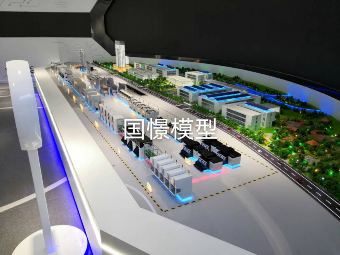 龙川县建筑模型