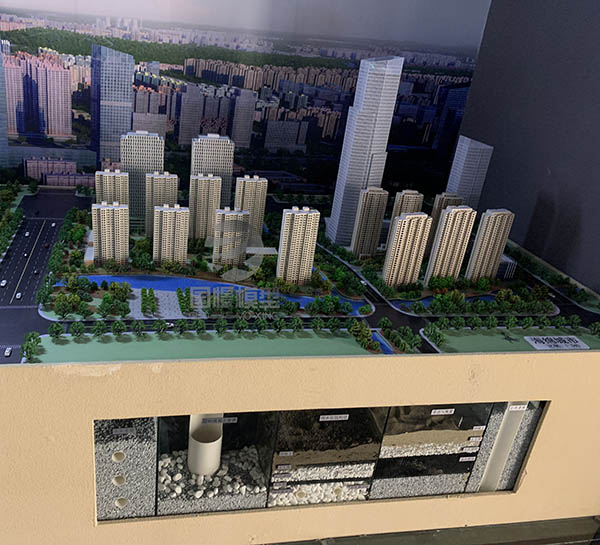 龙川县建筑模型