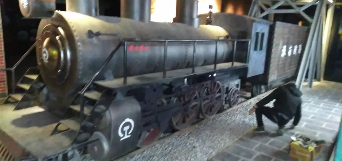 龙川县蒸汽火车模型